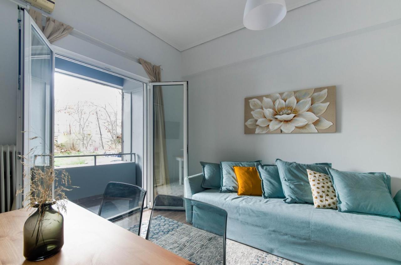 New Renovated 1B Apartment Close To Historic Center Атина Екстериор снимка